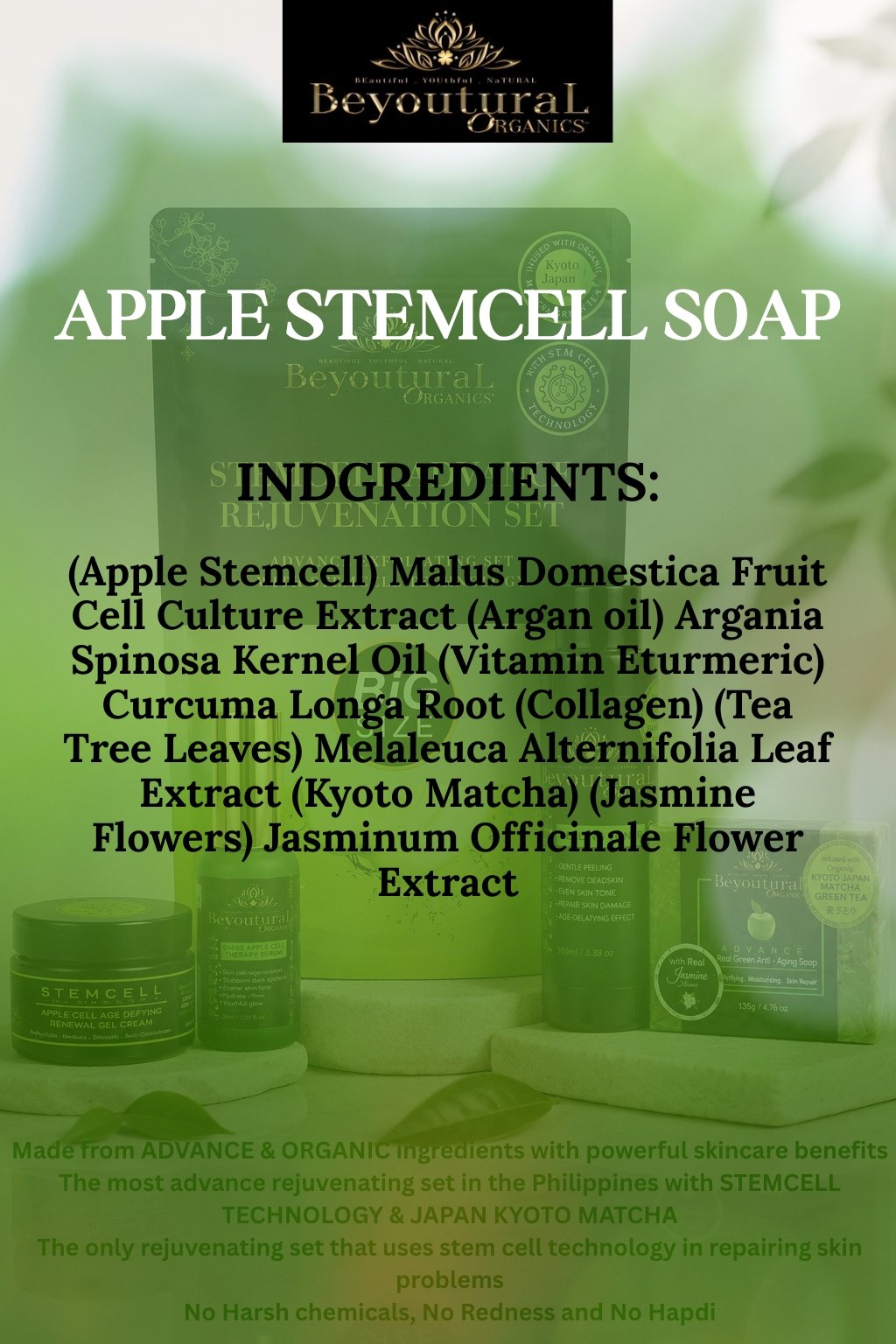 Regular set: STEMCELL ADVANCE REJUVENATION SET (Most advance rejuvenating set with stem cell technology) - Image 8