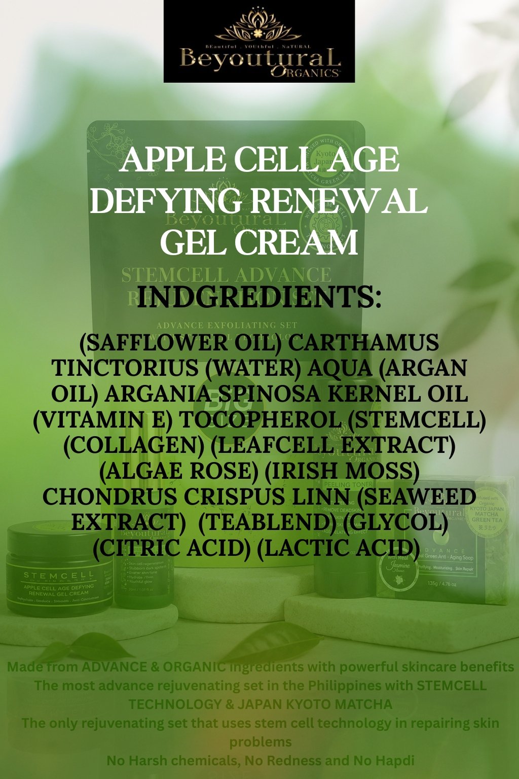 Regular set: STEMCELL ADVANCE REJUVENATION SET (Most advance rejuvenating set with stem cell technology) - Image 10