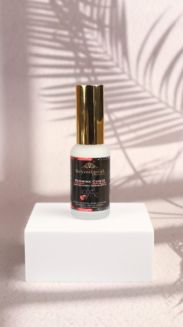 REDWINE CO Q10 SUPERCHARGE SERUM SPF15 (advance hydrator & indoor SPF) - Image 2