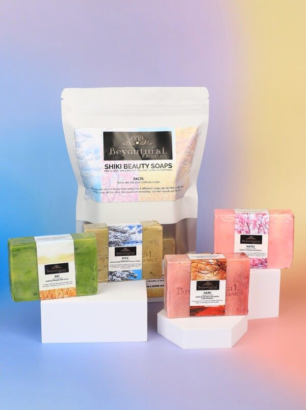 SHIKI BEAUTY SOAPS (4 expert organic soaps)