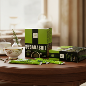 SUBARASHII GREEN COFFEE with chlorogenic technology (3 BOXES)