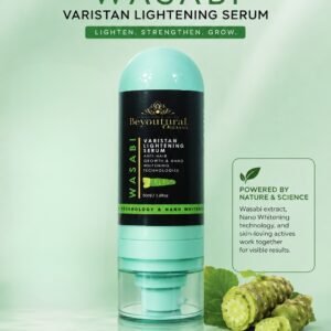 WASABI VARISTAN LIGHTENING SERUM (anti-hair growth & nano whitening technologies )