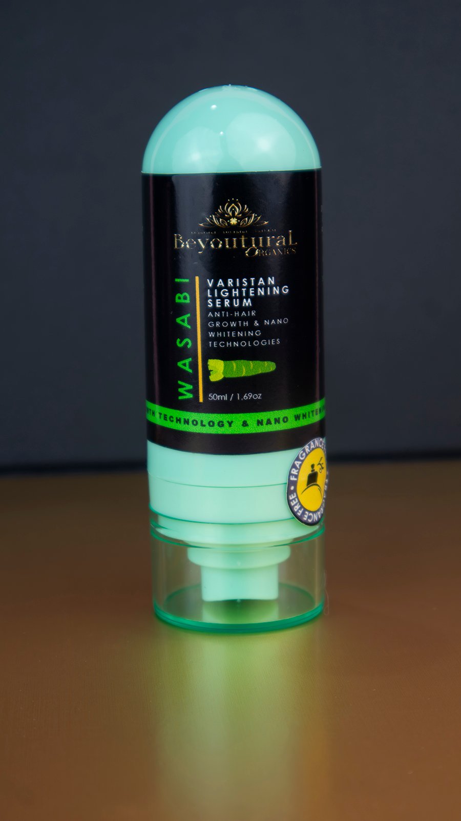 WASABI VARISTAN LIGHTENING SERUM (anti-hair growth & nano whitening technologies ) - Image 2